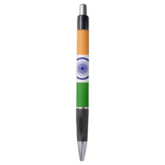 India Flag Pen (Front Vertical)