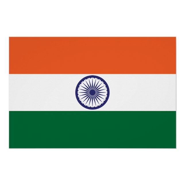 India Flag Poster (Front)