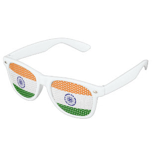 India Flag Retro Sunglasses