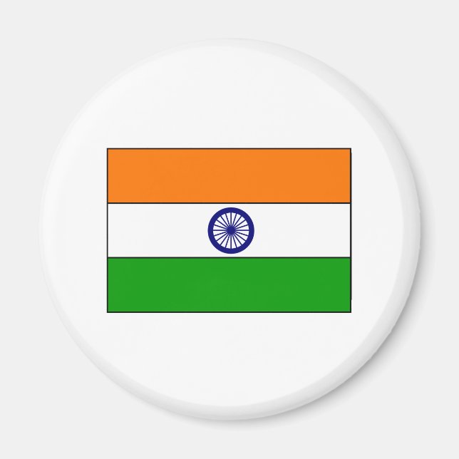 India Flag T-shirts and Gifts Magnet (Front)