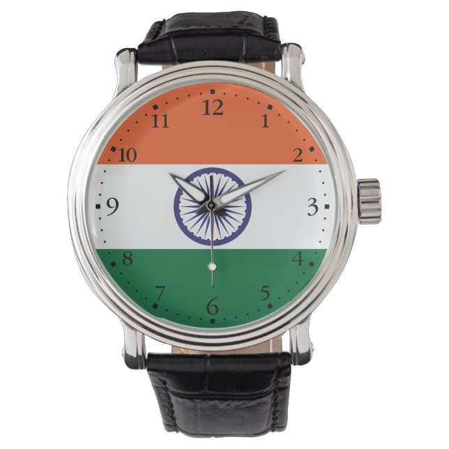 India Flag Watch (Front)