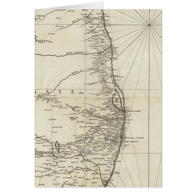 India Geographical Map (Front)