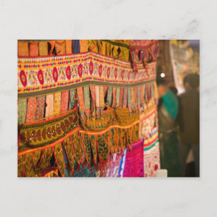INDIA, Goa, Baga: Saturday Evening Market (NR) Postcard