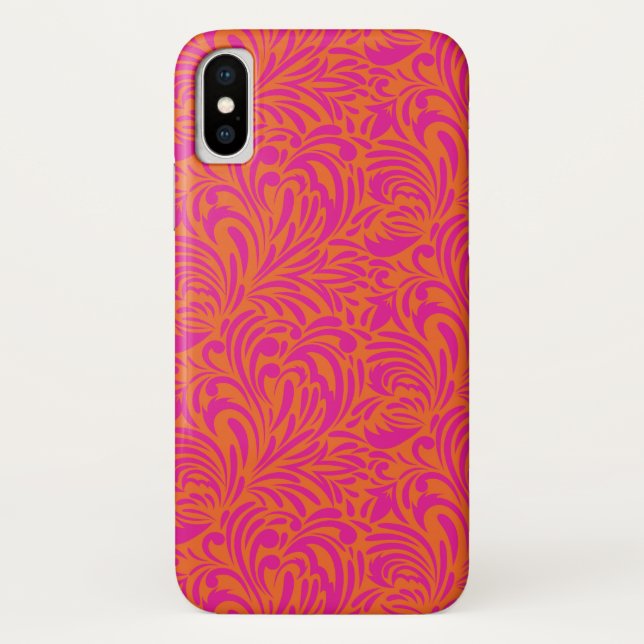 India Hindu Colour Pattern iPhone Case (Back)