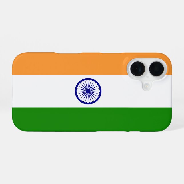 India iPhone 16 Case (Back Horizontal)
