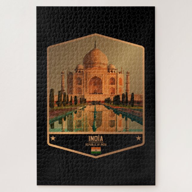 India Jigsaw Puzzle (Vertical)