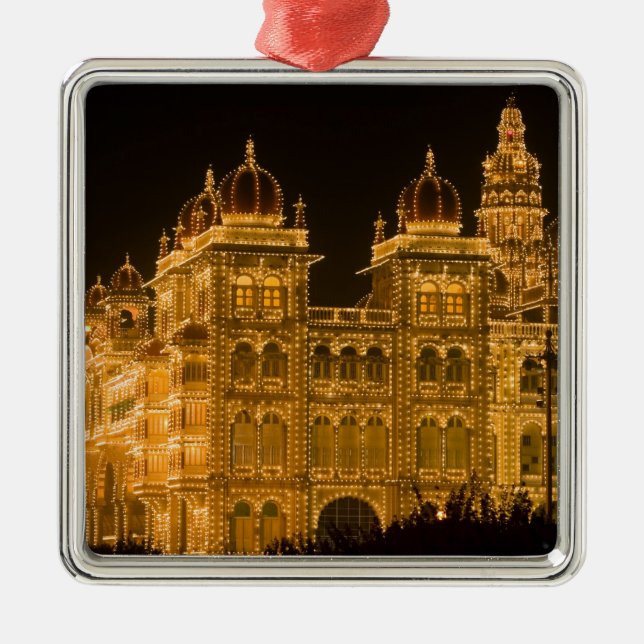 INDIA, Karnataka, Mysore : Majaraja's Palace (b. Metal Ornament (Front)