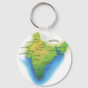India Keychain