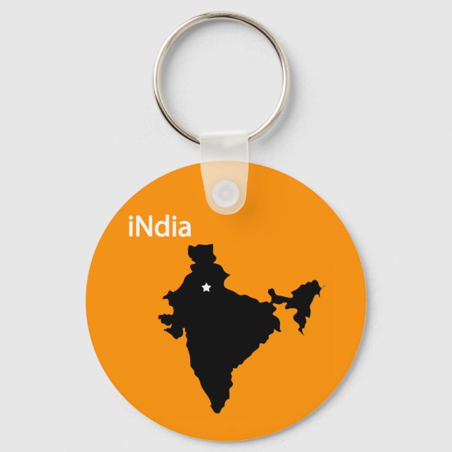 iNdia Keychain (Front)