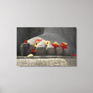 India, Mangalore, Karkala. Jains religion Canvas Print