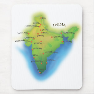 India Mouse Pad