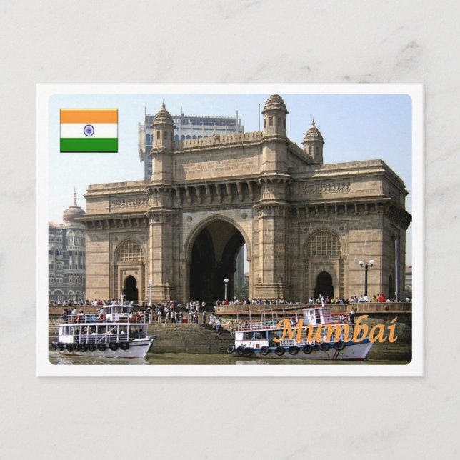 India - Mumbai - Postcard (Front)