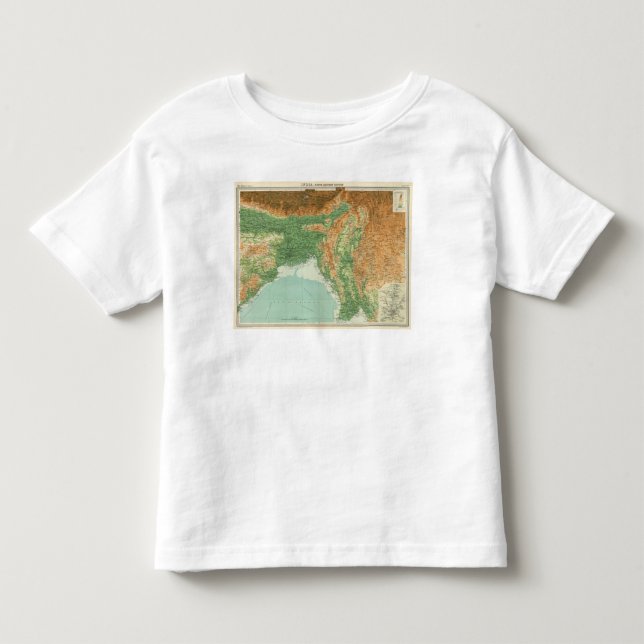 India northeastern section toddler t-shirt (Front)