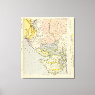 India, Pakistan Canvas Print