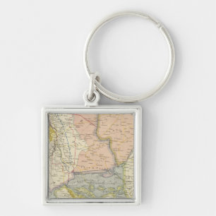 India, Pakistan Keychain