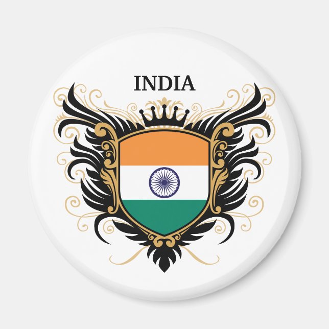India [personalize] magnet (Front)