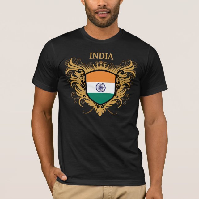 India [personalize] T-Shirt (Front)