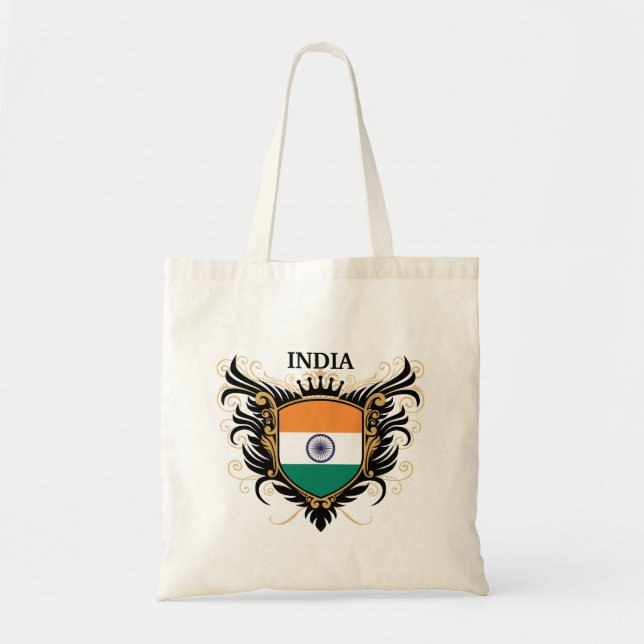 India [personalize] tote bag (Front)