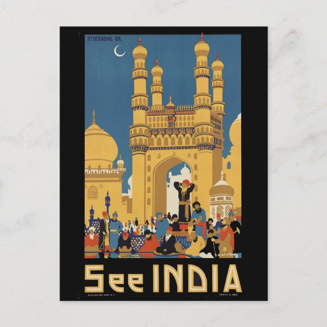 India Postcard (Front)