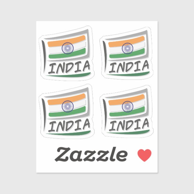 India   Pride X Flag (Sheet)