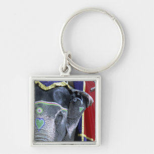 India, Rajasthan, Jaipur. Amber Fort. Keychain