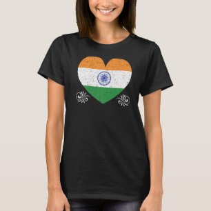 India Republic Day Hindustani Indian Flag 3 T-Shirt