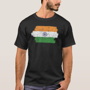 India Republic Day Hindustani Indian Flag 9 T-Shirt