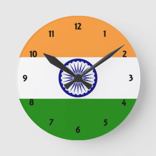 india round clock