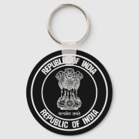 India Round Emblem
