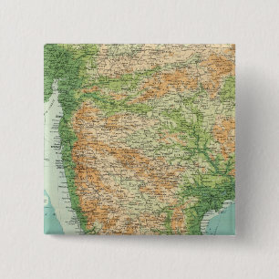 India southern section 2 inch square button