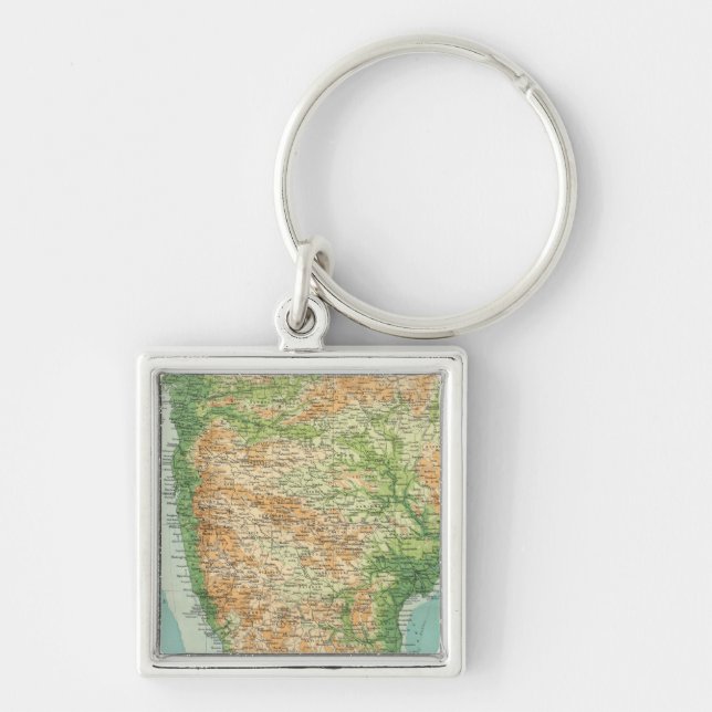 India southern section keychain (Front)