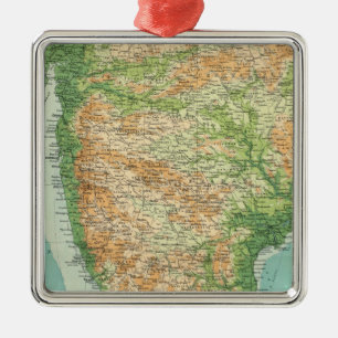 India southern section metal ornament