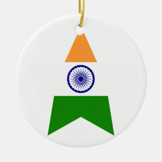 India Star Ceramic Ornament