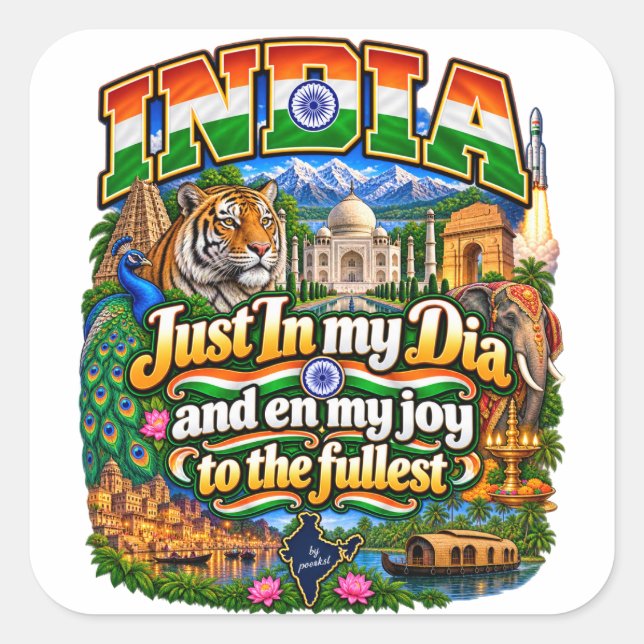India sticker (Front)