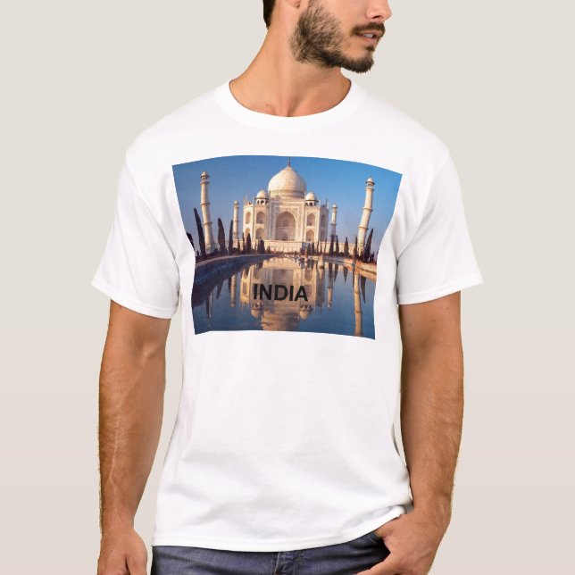 India Taj-mahal angie T-Shirt (Front)