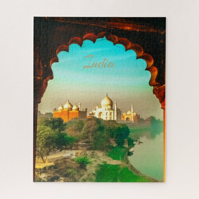 India Taj Mahal Jigsaw Puzzle (Vertical)