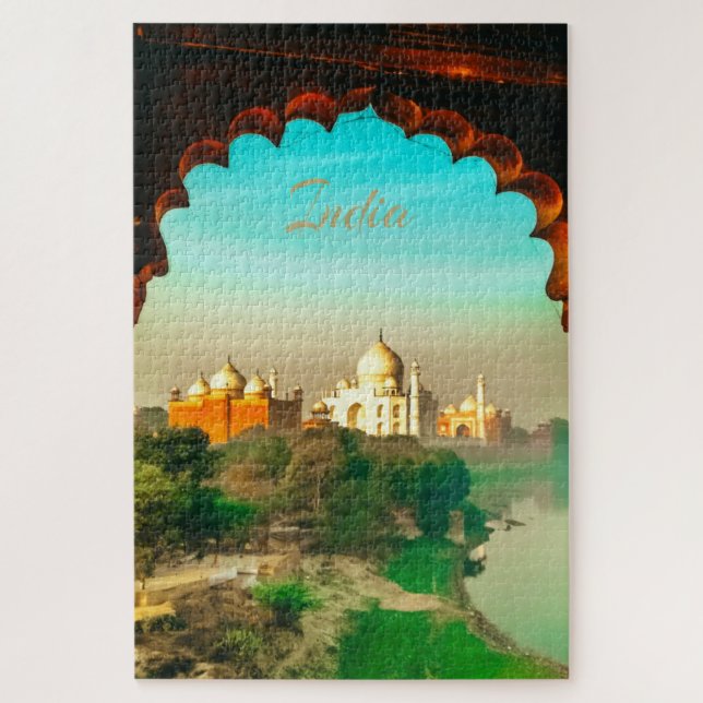 India Taj Mahal Jigsaw Puzzle (Vertical)