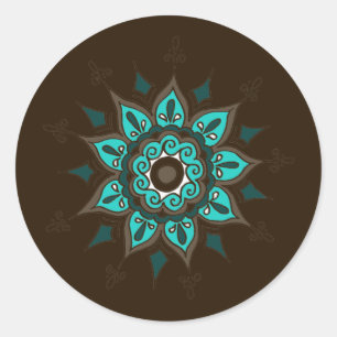 India! Teal • Sticker