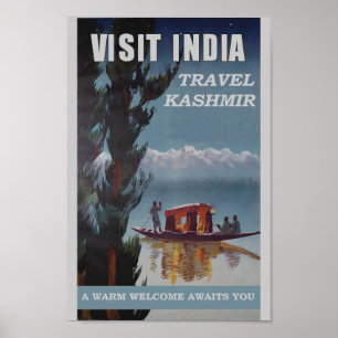 India Travel Poster
