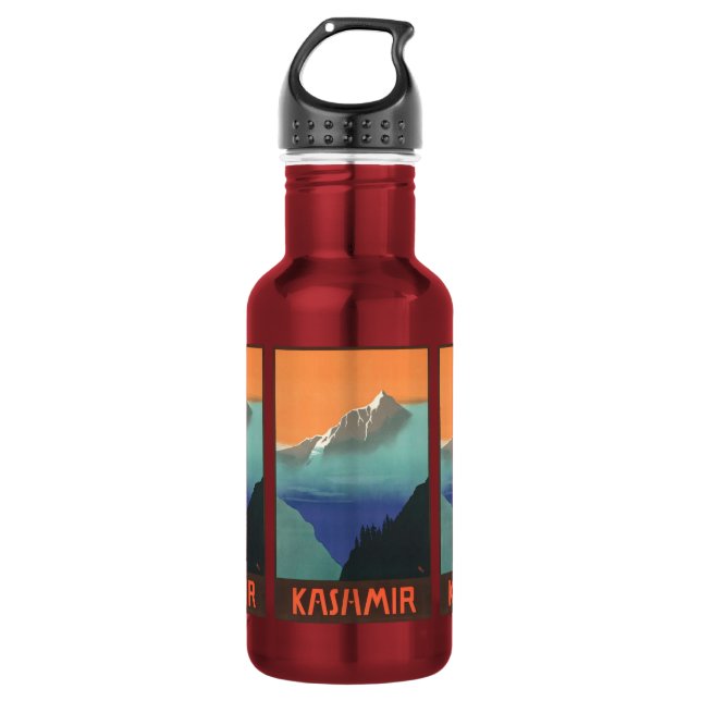 India Travel Poster 532 Ml Water Bottle (Front)