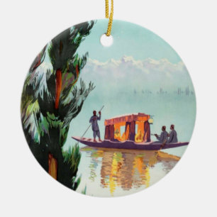 India Travel Poster ornament