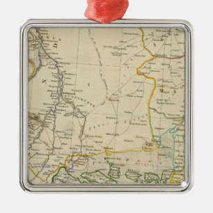 India V Metal Ornament