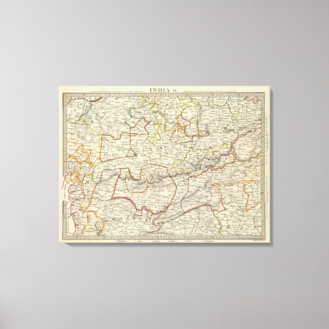 India VI Canvas Print (Front)