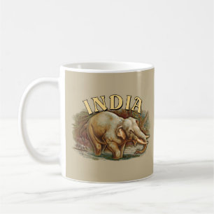 India Wildlife - Indian Elephant Coffee Mug