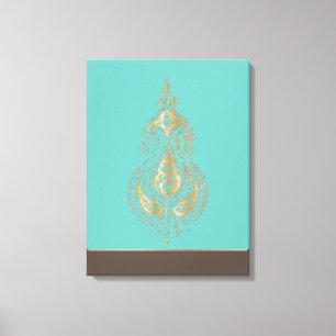 India - Wrapped Canvas