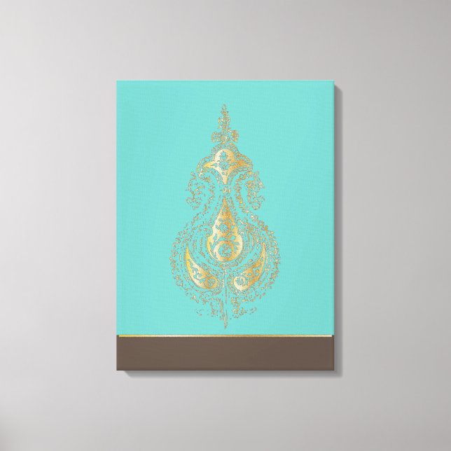 India - Wrapped Canvas (Front)