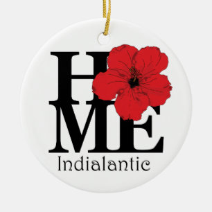 Indialantic HOME Ceramic Ornament