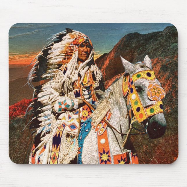 Indian 1B Mousepad (Front)