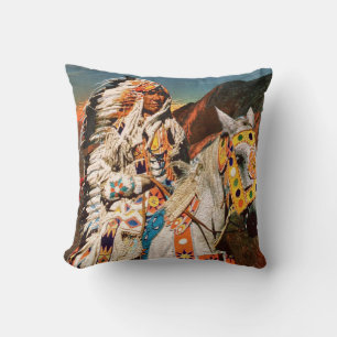 Indian 1B Pillow