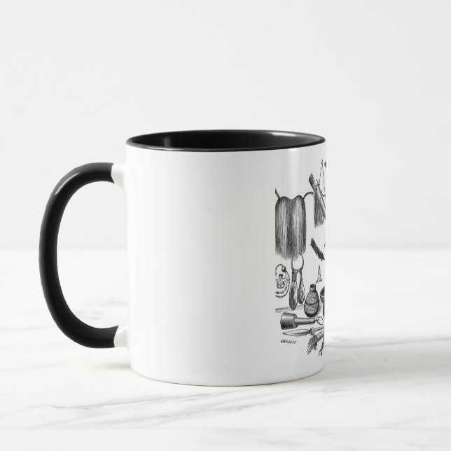 Indian Artifacts Mug (Left)